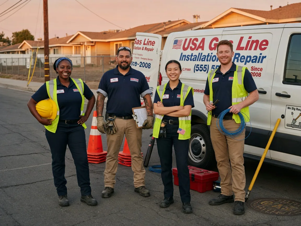 Gas Line Installation company in Mooseheart, IL